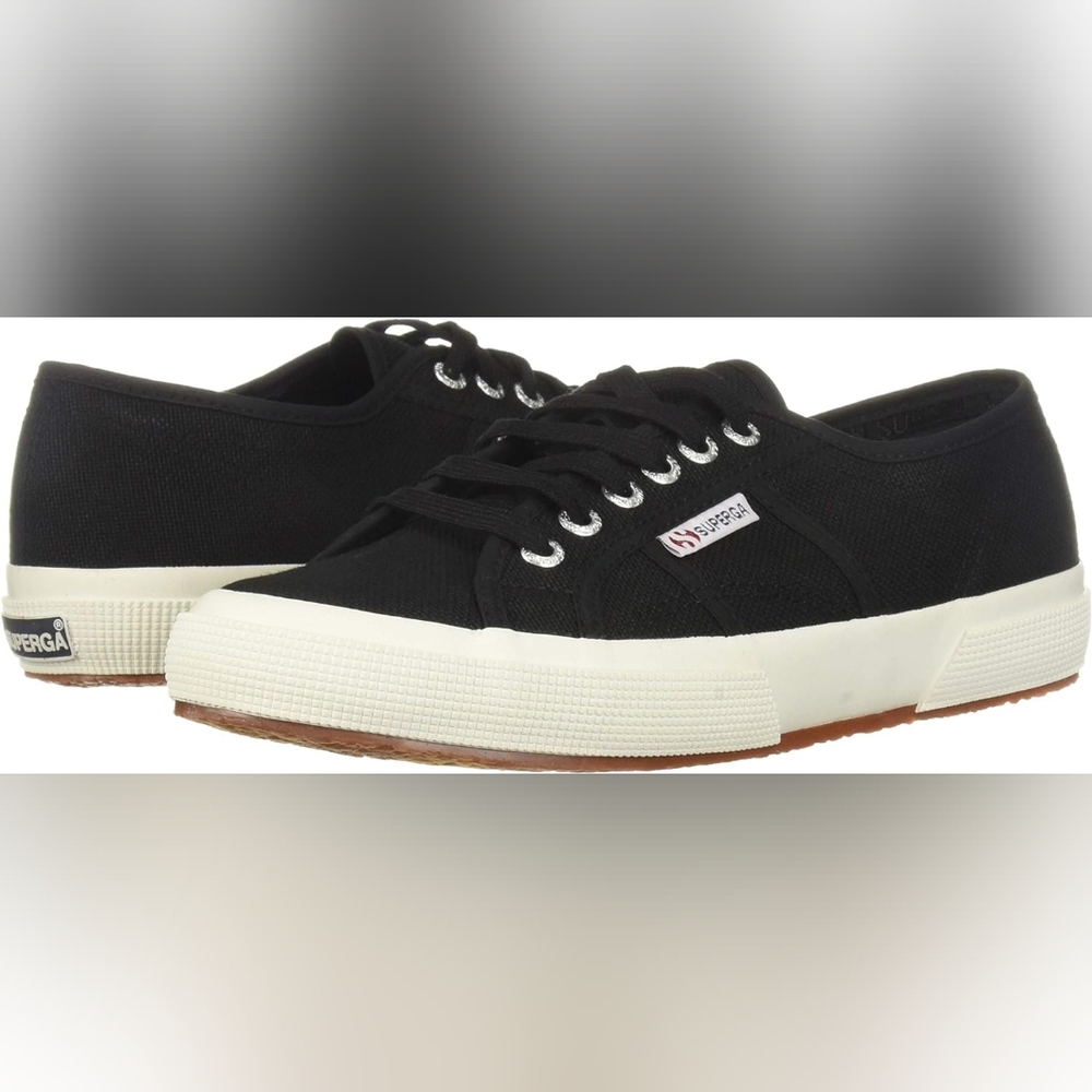 NEW tags Superga 2750 Cotu Classic Sneaker in black